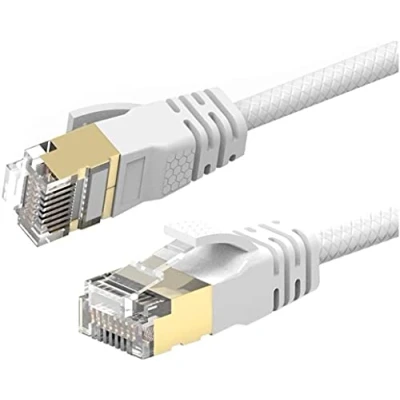 Image of Reulin 7M Cat 7A Ultra Slim Gigabit Ethernet Network Lan Cable Speed Up to 40Gbs 1000MHz Compatible With Cat5 Cat6 Cat7 Cat7A+ Switch Router Modem For High Networks