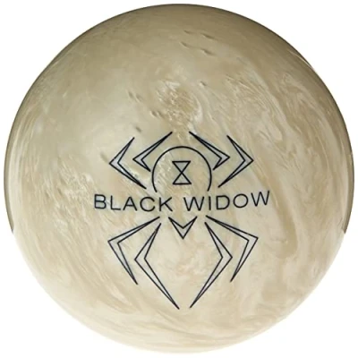 Image of Hammer Bowling Black Widow Ghost Pearl Ball White 16lbs