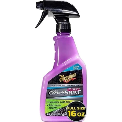 Image of Meguiar&#039;s G230416EU Hybrid Ceramic Tire Shine 473 ml, long lasting and High gloss