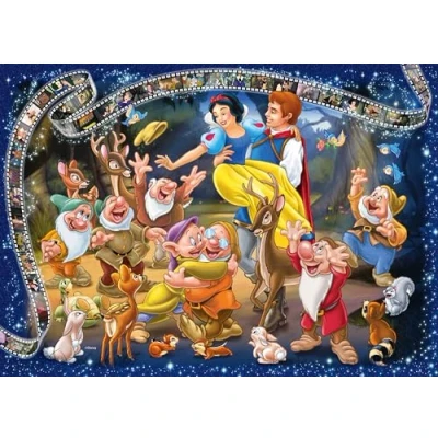 Image of Ravensburger 12000310 Snow White 1000 pieces jigsaw Puzzle for adults and kids age 14 years up, disney jigsaw, gifts
