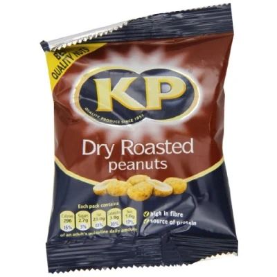 Image of Kp Dry Roasted Peanuts 50 G (Pack of 24)