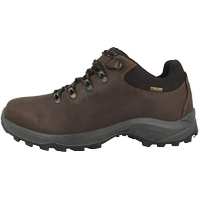 Image of Hi Tec Men&#039;s Walk LITE Camino Ultra WP Low Rise Hiking Boots, Brown (Brown 41), 12 UK