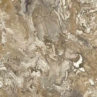 Image of Vasari Serafina Marble Mineral Stone Mocha Brown &amp; Grey Wallpaper 535082