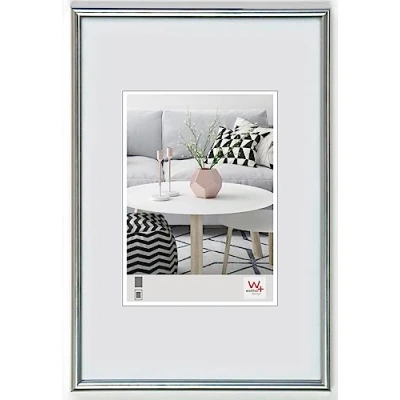 Image of walther Design Picture Frame Silver 40 x 60 cm Galeria Plastic KS460H