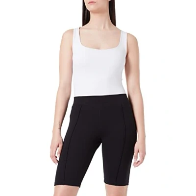 Image of JACK &amp; JONES Women&#039;s JJXX JXOLIVIA HW Stretch Time Shorts SN, Black, L