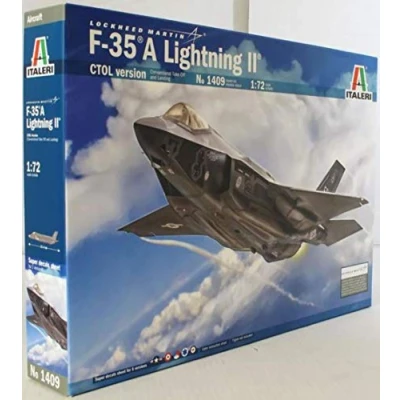 Image of ITALERI ITA1409 F 35A LIGHTNING Model kit, Unvarnished
