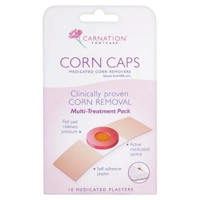 Image of CARNATION (GSL) CORN &amp; BUNION CARE CAPS 40% 10&#039;S