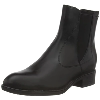 Image of Geox Women&#039;s D Felicity Np ABX Ankle Boot, Black, 2 UK