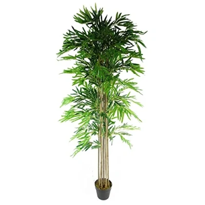 Image of Leaf Design UK Artificial Tropical Plants and Trees, Green Natural, 180cm