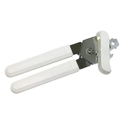Image of White Heavy Duty Manual Stainless Steel Can/Tin Opener