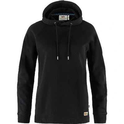 Image of Fjallraven 86987 550 Vardag Hoodie W Sweatshirt Women&#039;s Black Size XXS