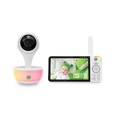 Image of LeapFrog LF815HD Smart Video Baby Monitor 5&#039;&#039; HD Display Colour Night Vision, White