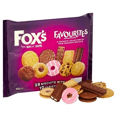 Image of Fox&#039;s Favourites Variety Box of Biscuits Bundle 2X 365g Packs