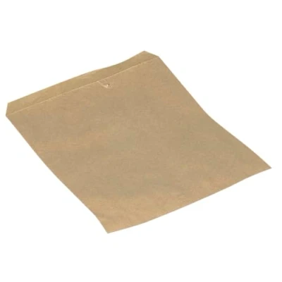 Image of ABENA Gastro 1000 x Brown Strung Kraft Paper Food Bags. Can Be Used As Fruit bag, Bread Sandwich Bags, Bags For Sweets And Vegetable 22x18cm The Perfect Lunch