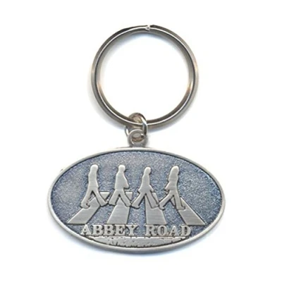 Image of The Beatles Keychain Abbey Road Crossing Official Taglia unica