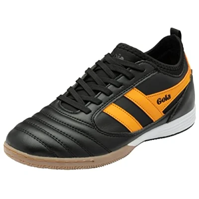 Image of Gola Ceptor TX Football Men, Black/Sun, 10 UK