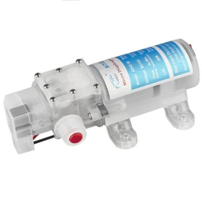 Image of 12V Marine Water Pump Food Grade Alcohol 70W self Priming DC Small for RV, Yacht, Marine, Caravan, Motorhome