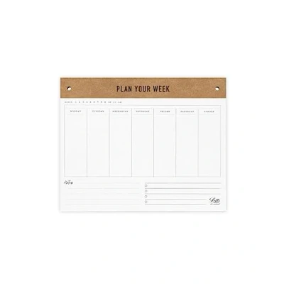 Image of Letts Conscious Undated Weekly Planner Refill