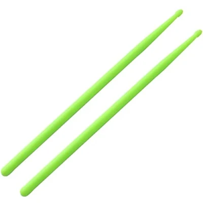 Image of Alnicov Luminous Light Up Drumsticks,1 Pair 5A Fluorescent Drum Sticks for Stage Performance Professional Drummers Beginners(Green)