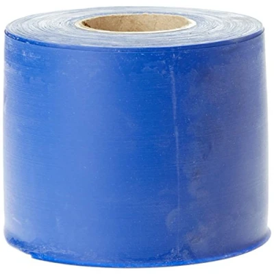 Image of Rolyan Energising Exercise Bands Latex Free, 25m, Blue Extra Heavy, Elastic Band For Upper Body, Lower &amp; Core Exercise, Physical Therapy, Pilates, Home Workouts, Rehab, Fitness