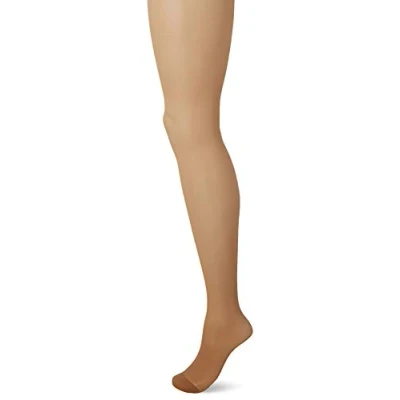 Image of Pretty Polly Women&#039;s Light Support 15 Den Tights, Beige (Nude), Small (Manufacturer Size:Small/ Medium)