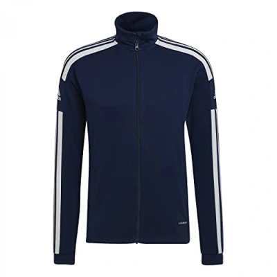 Image of adidas Men&#039;s Squadra 21 Training Jacket, Team Navy/White, L Tall 3 inch