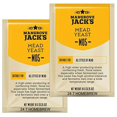 Image of 2X Mangrove Jack’s Craft Series Mead Yeast M05 (10g)