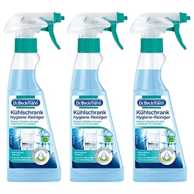 Image of 3 x Dr. Beckmann fridge hygienic cleaner with Bio alcohol 250 ml