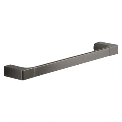 Image of Gedy Pirenei Gun Metal Towel Bar 35 cm