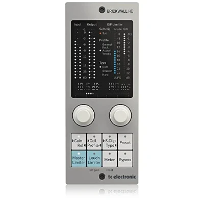 Image of TC Electronic Brickwall HD NATIVE/BRICKWALL DT Mastering Limiter Plug In with Optional Hardware Interface, Compatible PC and Mac