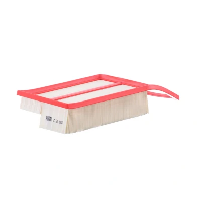 Image of 51974227, 6000633296 Air Filter MANN C 34 008 62mm 156mm 349mm Insert FIAT: 500X, 500L, Doblo II Box Body / Estate, PEUGEOT: Bipper Van