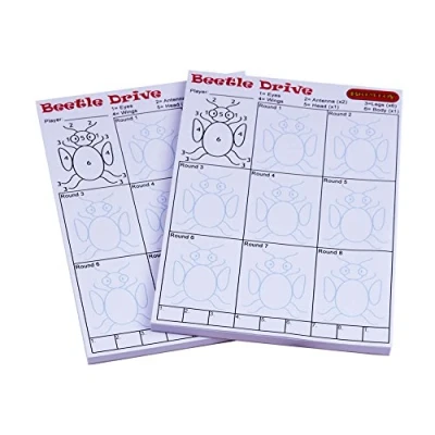 Image of Brimtoy Beetle Drive Score Pads for game