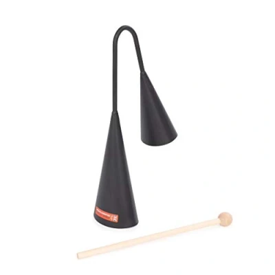 Image of Percussion Plus PP3600 Double Agogo Bells,Black,Medium