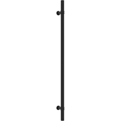 Image of vidaXL Cabinet Handles 20 pcs Black 320 mm Stainless Steel