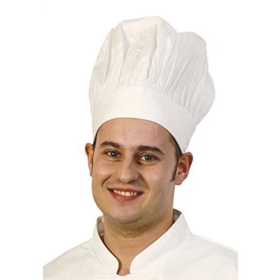 Image of BonChef Chefs Tall Hat One Size Cap White