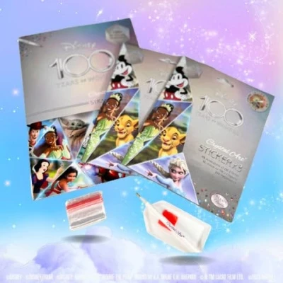 Image of Generic Craft Buddy Crystal Art D100 Sticker Album Starter Pack