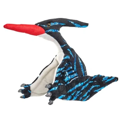 Image of Wild Republic Foilkins Dino Pteranodon, Stuffed Animal, 12 Inches, Plush Toy, Fill is Spun Recycled Water Bottles