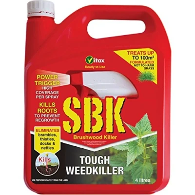 Image of Vitax SBK Brushwood Weed Killer Control, Clear, 4 Litre