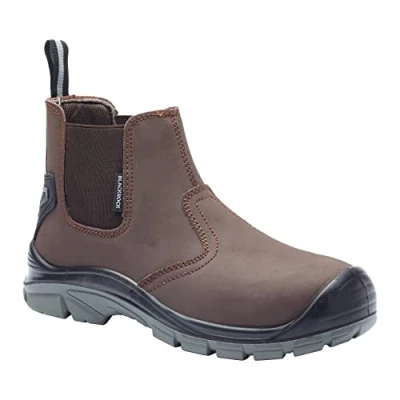 Image of Blackrock S3 Pendle Composite Dealer Work Boots, Mens Womens Safety Boots Brown, Shoes, Toe Cap, Water Resistant Metal Free Non Metallic Shoes Size 13