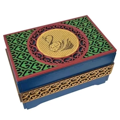 Image of Swan Puzzle Box Constantin German Multi Level Trick Adults 14+