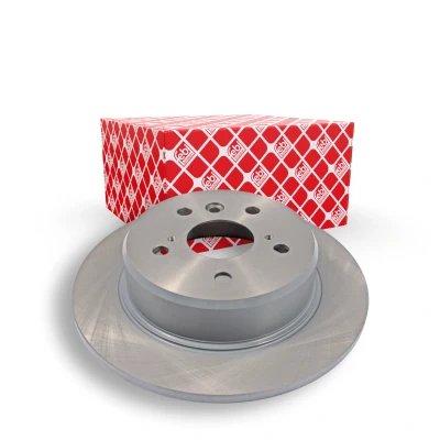 Image of 4243133080, 4243133140, 4243148010, 4243148020 Brake disc FEBI BILSTEIN 170783 Rear Axle 288mm 10mm 5 Hole 114,3mm solid Coated LEXUS: RX I