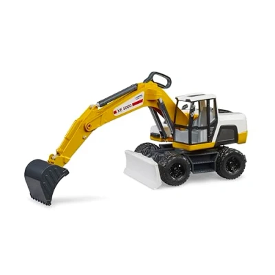 Image of bruder 03413 Mobile excavator, [&#039;Yellow&#039;, &#039;Black&#039;, &#039;Gray&#039;]