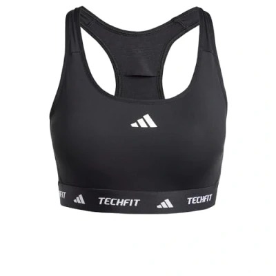 Image of adidas Women&#039;s Techfit Bra, Black, XS