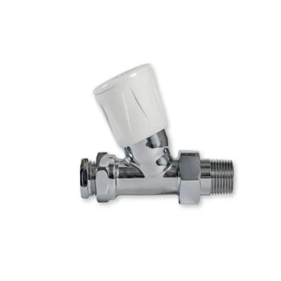 Image of Myson Fullflow 15mm 1/2 Inch Copper Or Bsp Wheelhead Straight Chrome