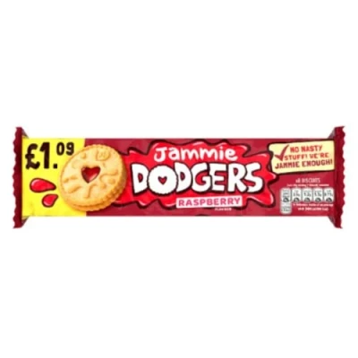 Image of Jammie Dodgers Raspberry Flavour 140g x Case of 15