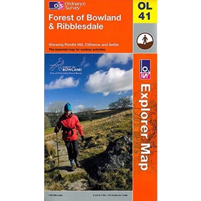 Image of Forest of Bowland &amp; Ribblesdale (OS Explorer Map): OL41