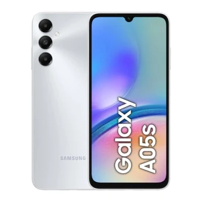Image of Samsung Galaxy A05s, Factory Unlocked Android Smartphone, 13MP Front Camera, Fast Charging, 64GB, Silver, 3 Year Manufacturer Extended Warranty (UK Version)