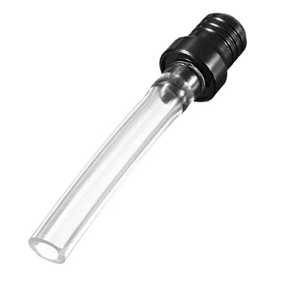 Image of MOMOALA Anti Reverse Gas Fuel Petrol Tank Cap Valve Vent Breather Pipe ATV Pit Dirt Bike Black