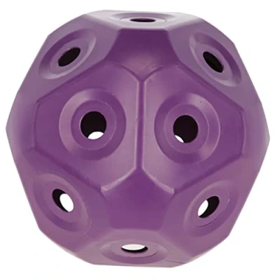 Image of Kerbl No. 3210384 Feeding Ball Purple for Pony Horse Toy Hay