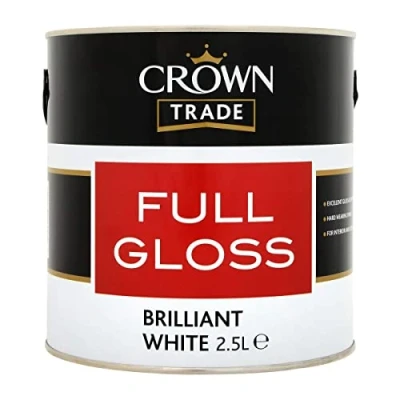 Image of Crown Trade Gloss Brilliant White 2.5L